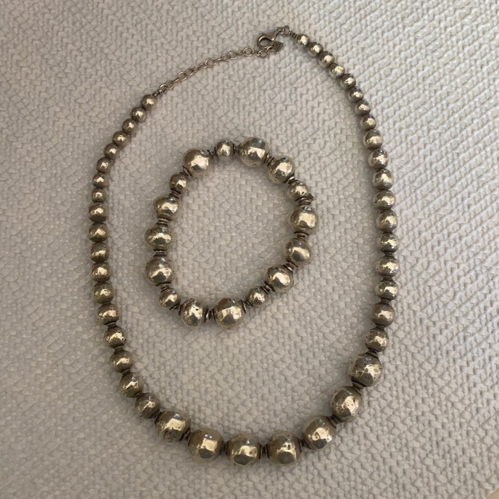 Retired Silpada necklace and bracelet set